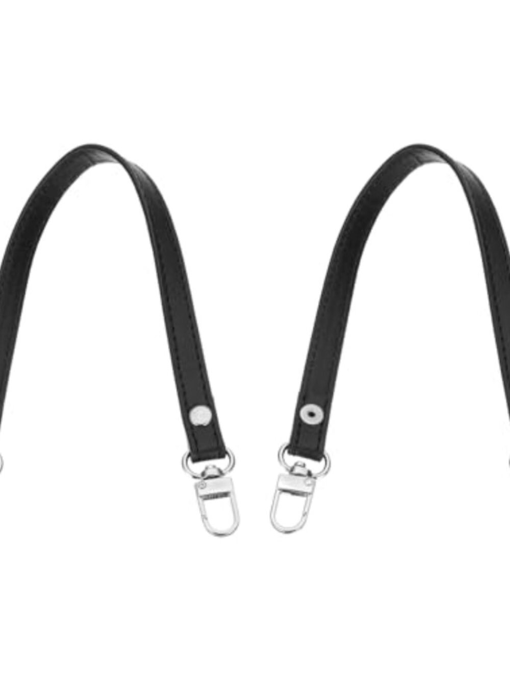 PATIKIL Leather Purse Handle Strap Replacement DIY Bag Accessories 2 Pcs 13 Inch